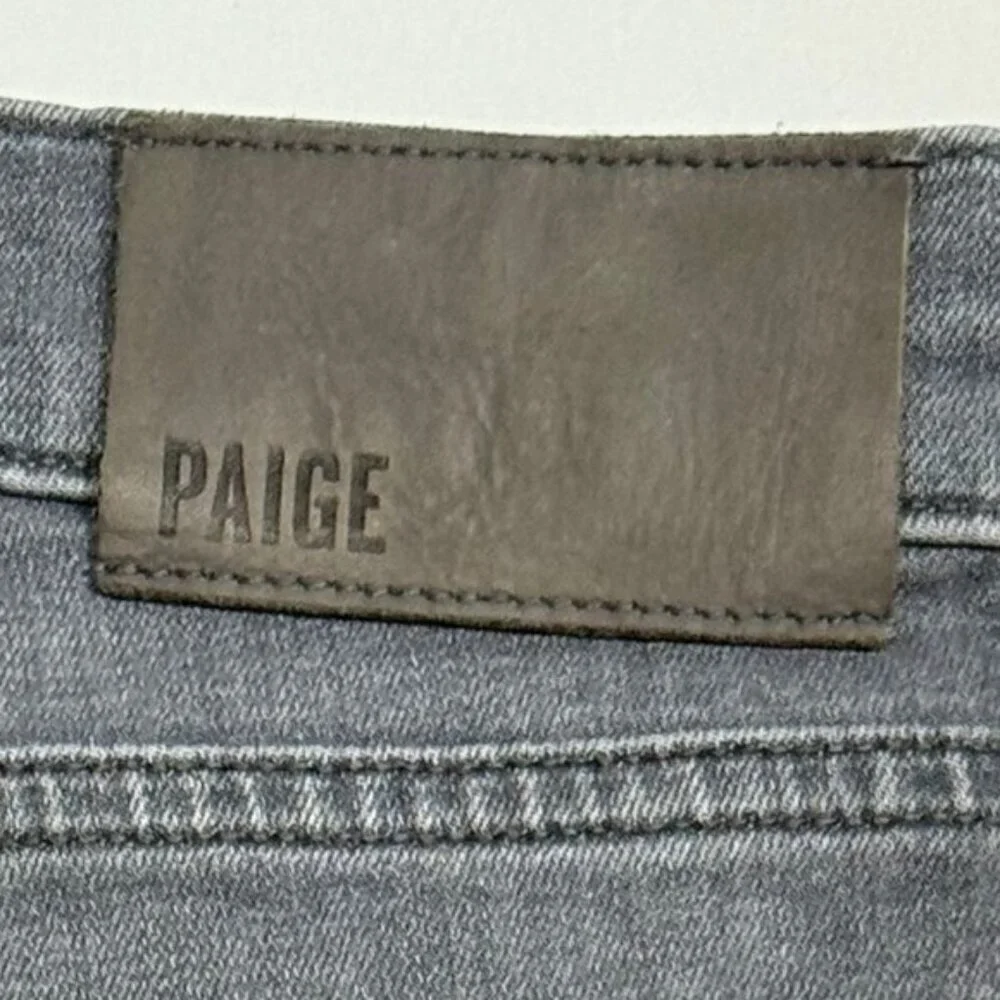 PAIGE Men’s Slim Fit Jeans Gray Size 38